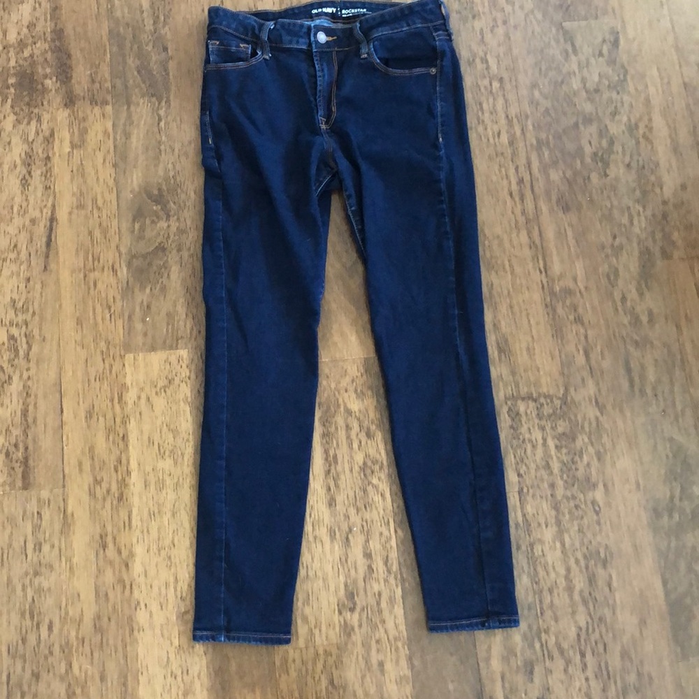 Old Navy Rockstar Skinny jeans dark wash